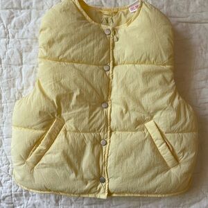 Zara Light Yellow Kids' Vest